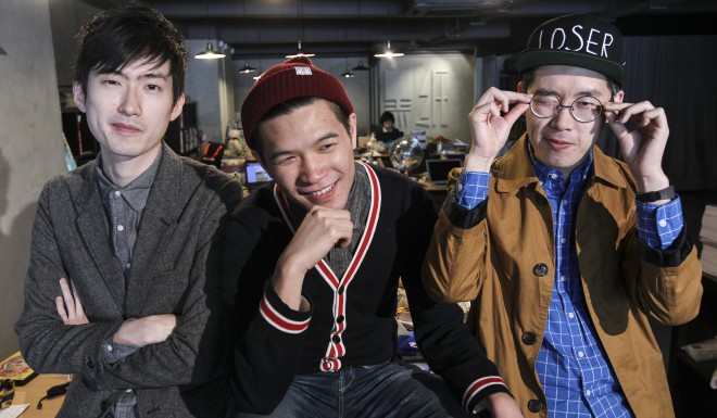 100Most founders Roy Tsui, Iu Kar-ho and Luk Ka-chun.