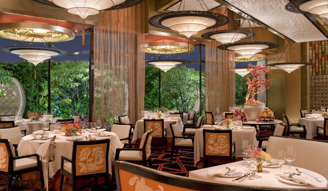 The opulent Golden Flower restaurant celebrates imperial Tan cuisine.