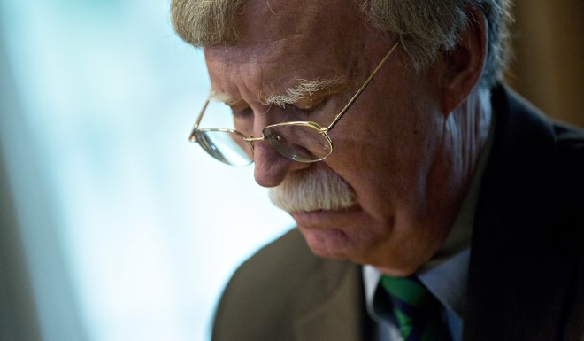 White House national security adviser John Bolton angered North Korea by suggesting the country could follow the Libya model.
