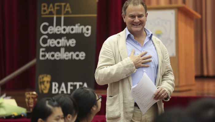 Downton Abbey's Hugh Bonneville gives Hong Kong students acting ...