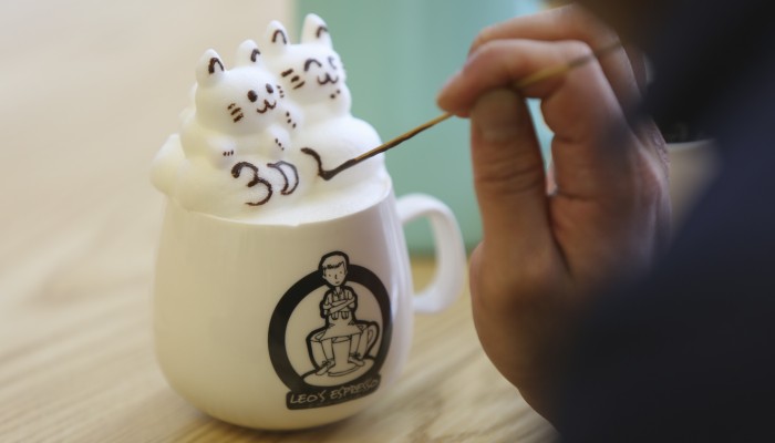 Hong Kong 3D latte artist takes milk foam to the next level | South China  Morning Post