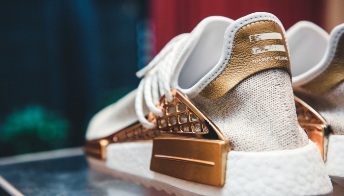 Pharrell nmd gold on sale