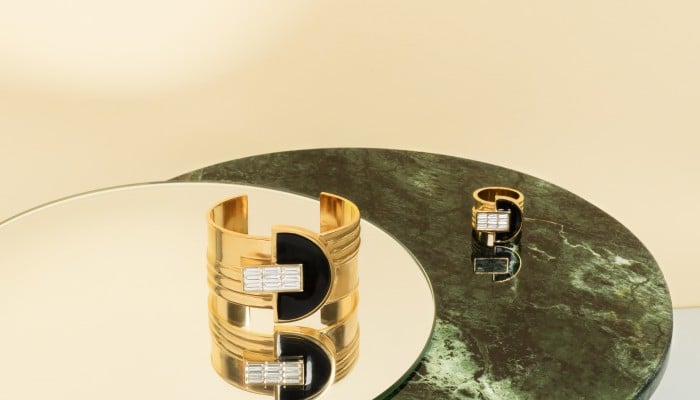 Paris jewellery brand designs sustainable jewellery with an art-deco twist
