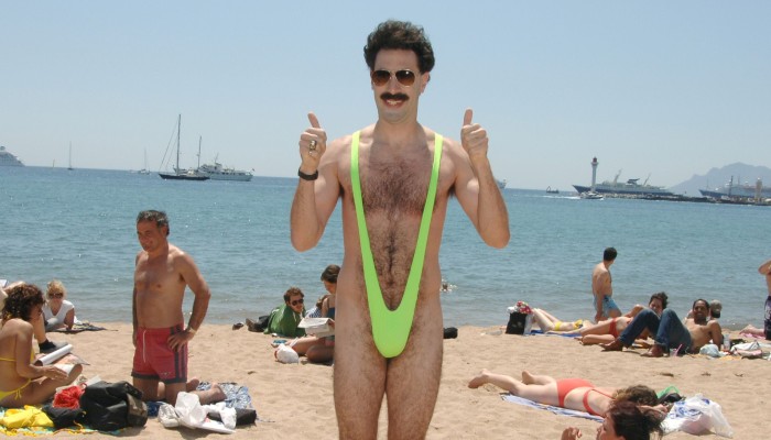 Borat swim trunks on sale