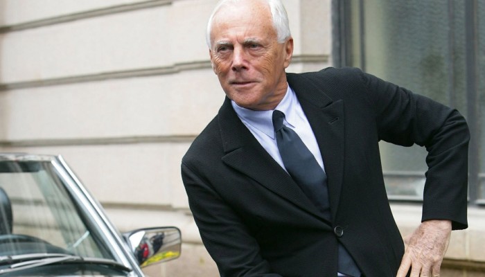 Giorgio armani death discount