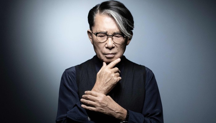 Franco Japanese fashion legend Kenzo Takada lifts the veil on