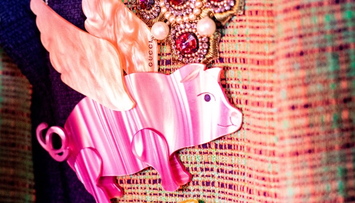 STYLE Edit Do pigs fly See for yourself in Gucci s 70s disco
