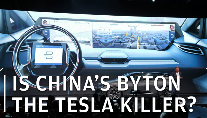 China-backed Byton woos CES with electric car that's ...