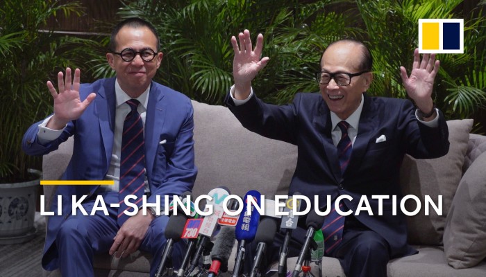 Li Ka-shing on education | South China Morning Post