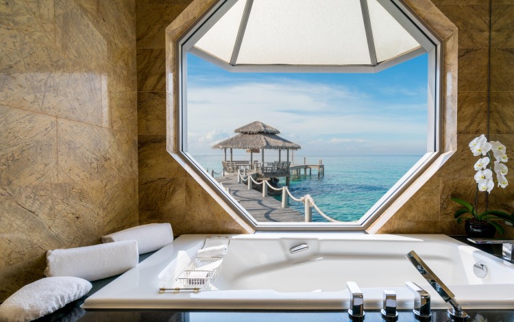The view from a luxury property in Phuket, Thailand, one of the favoured destinations of Asia's super rich. Photo: Alamy
