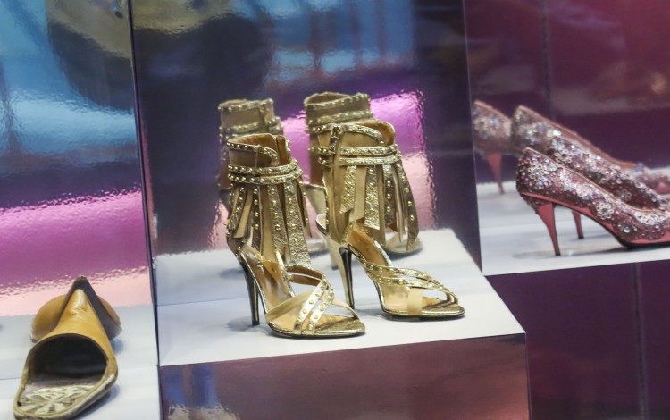 Exhibition of seven centuries of shoes curated from collection of London's Victoria & Albert Museum tells stories of their famous wearers and of customs around the world