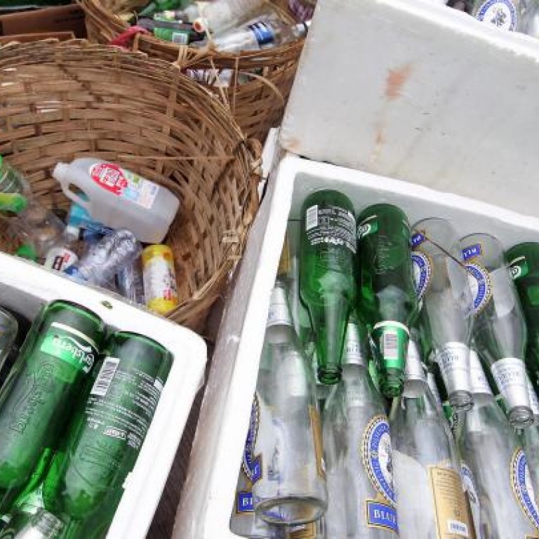 Hong Kong considers mandatory glass recycling legislation South China