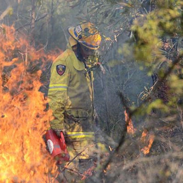 Australia Firefighters Race To Beat Heat Spike South China Morning Post
