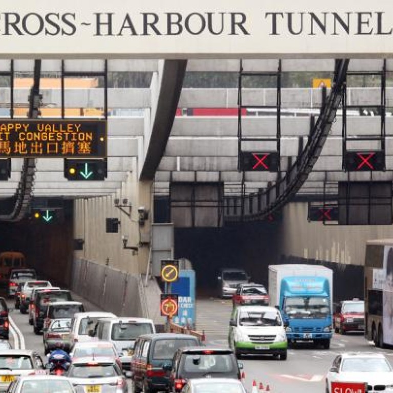 Plans for toll rises to cut queues at CrossHarbour Tunnel revealed