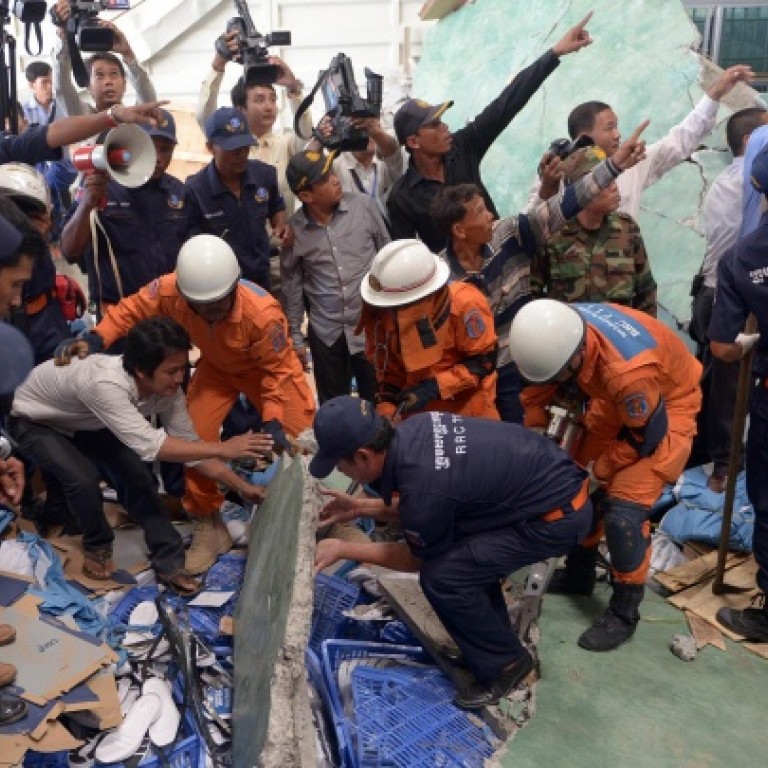 Two die after ceiling collapse at Cambodia shoe factory South China Morning Post