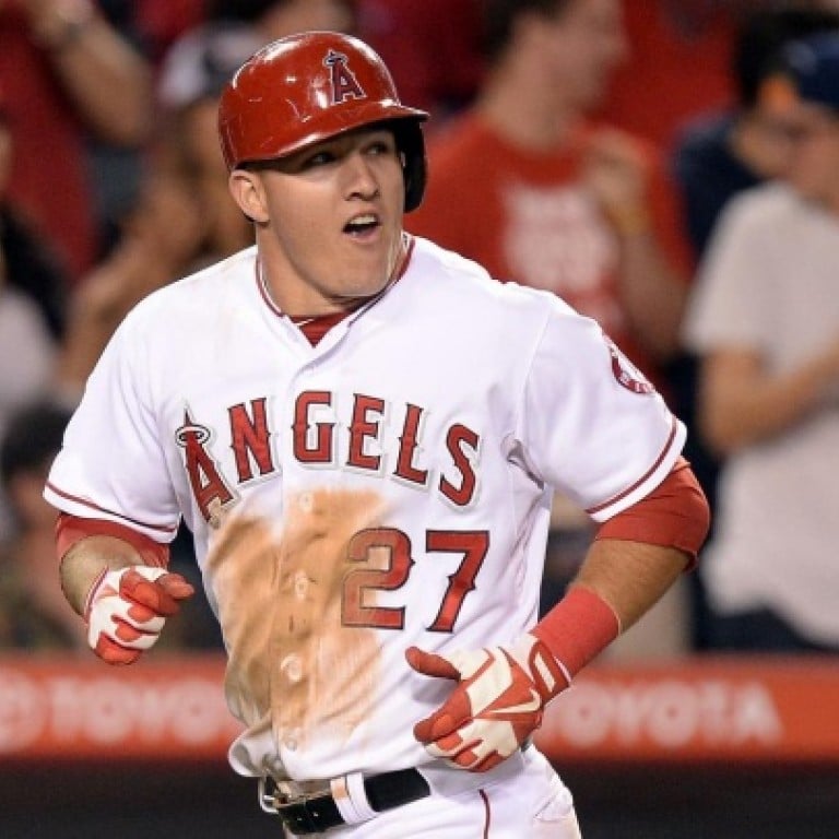 LA Angels' Mike Trout is youngest AL player to hit for cycle in MLB