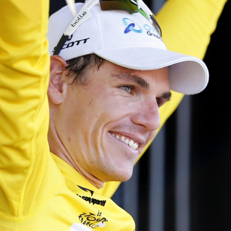 daryl impey yellow jersey