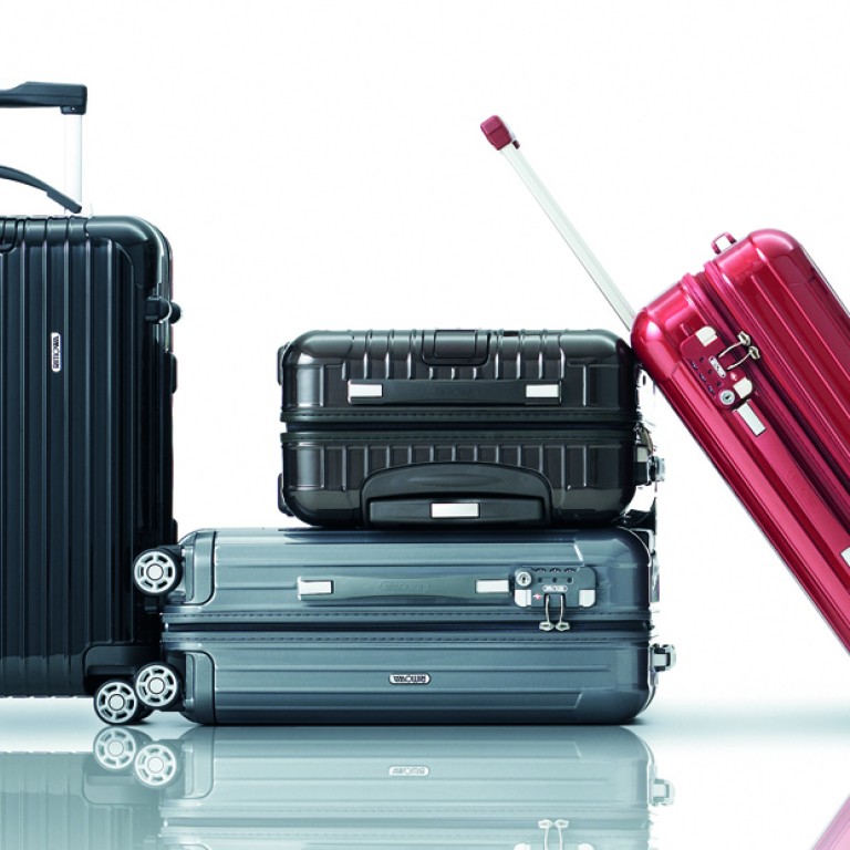 luxury brand suitcases