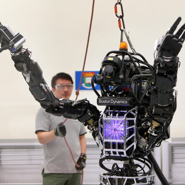 Busting a move: HKU unveils humanoid robot - and it breaks its ankle ...