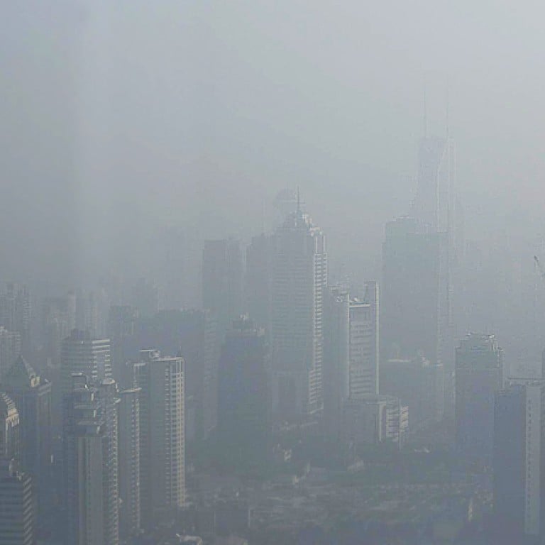 Shanghai air pollution hovers near index's limit | South China Morning Post