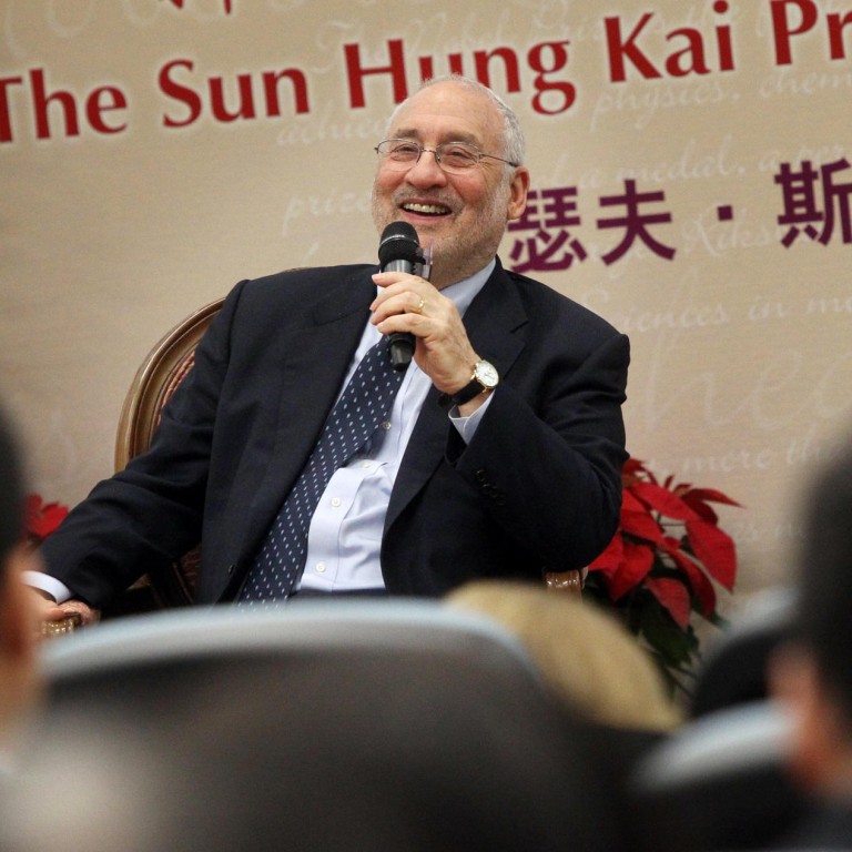 Hong Kong dollar should link to basket, says Stiglitz South China