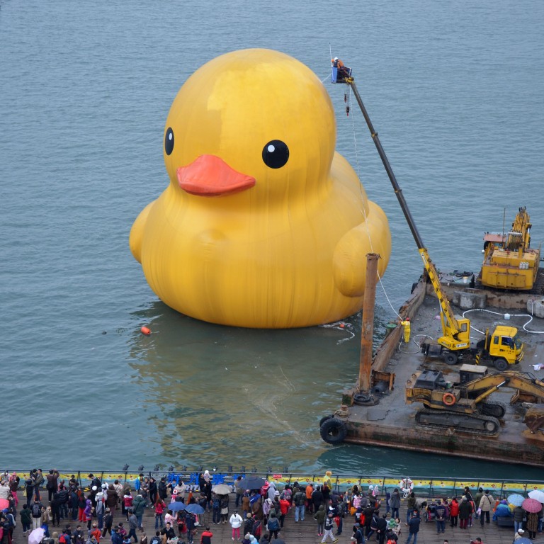 exploding squeaky toy