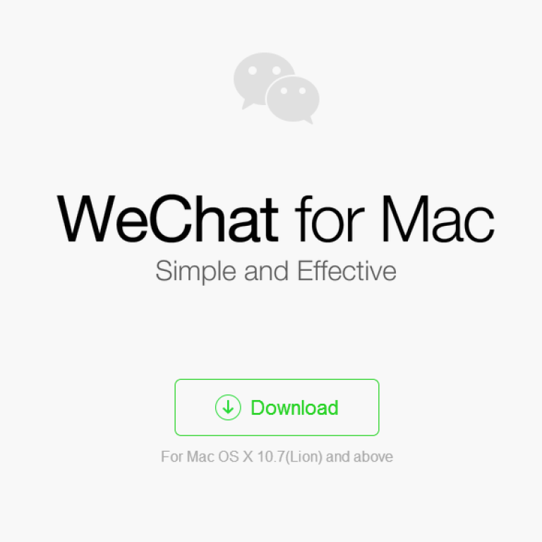 we chat download for mac