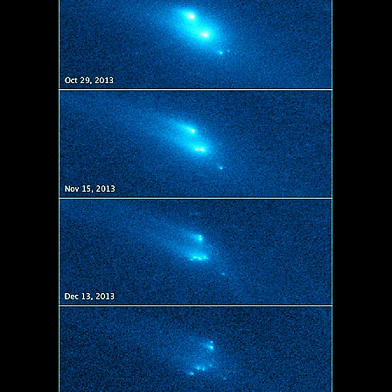 Images From Hubble Space Telescope Show Amazing Break Up Of Asteroid South China Morning Post