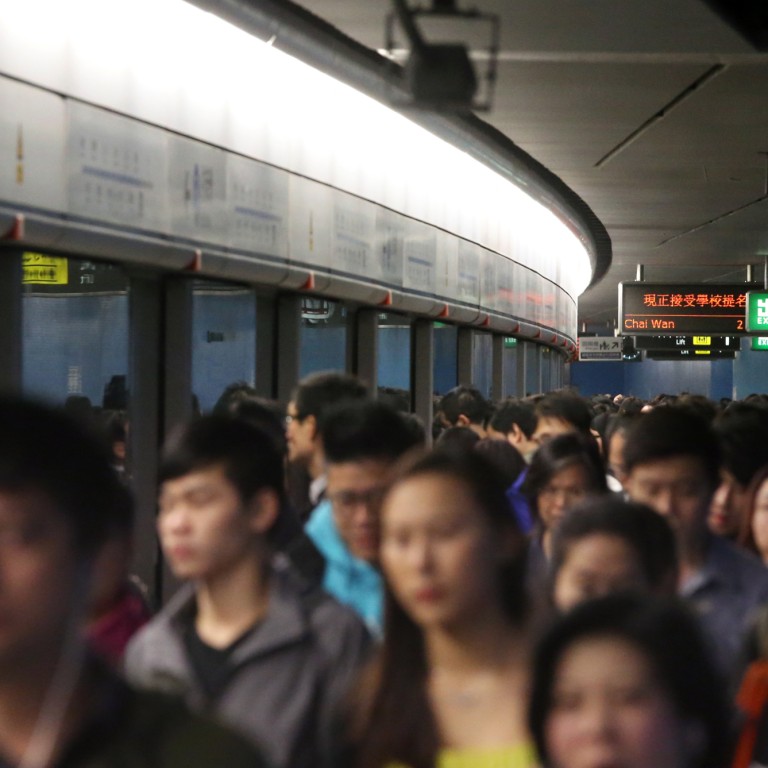 MTR on track to carry 20,000 more passengers a day | South China ...