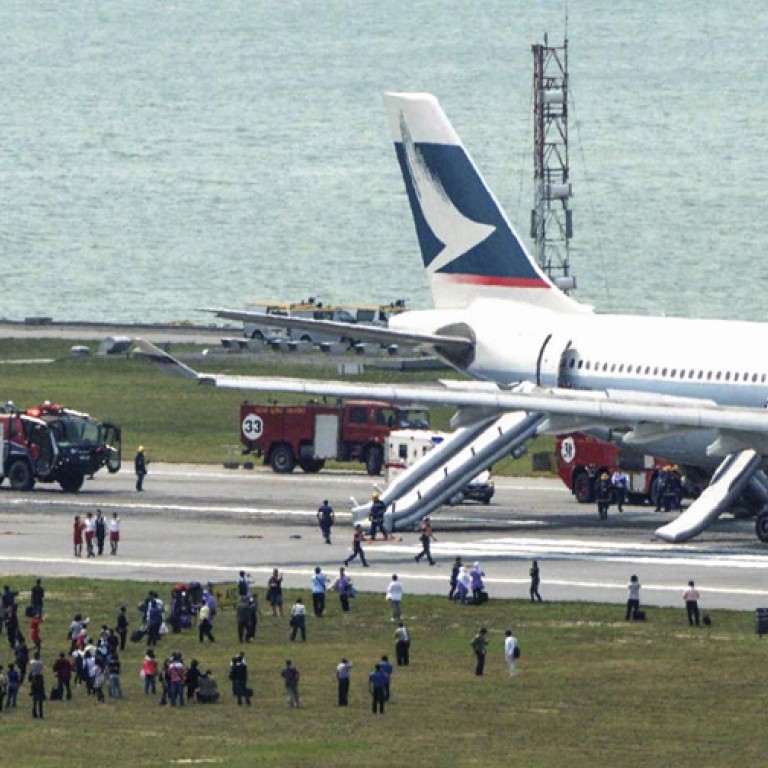 View Cathay Pacific Flight 780 Footage Pics