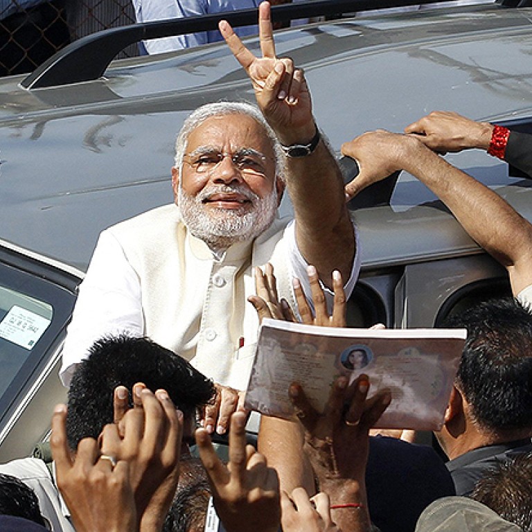 Narendra Modi Predicts Victory After Voting In India Polls South