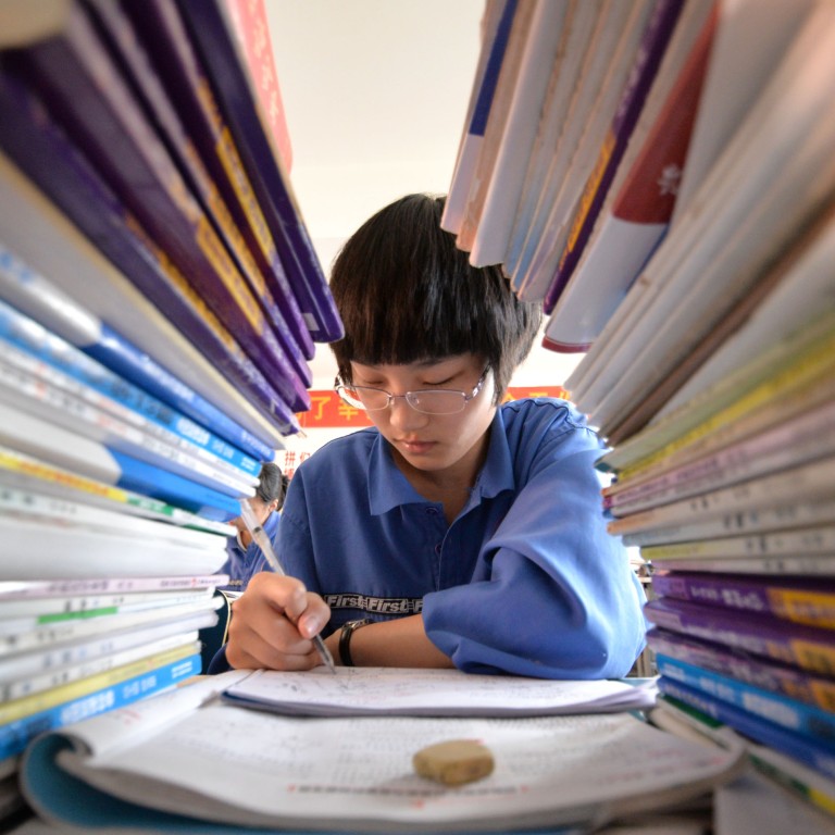 School pressure to blame for Chinese youth suicides, official study finds | South China Morning Post