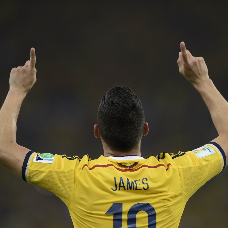 Colombia 2 Uruguay 0: James Rodriguez scores goal of the tournament to send  Colombia through | South China Morning Post