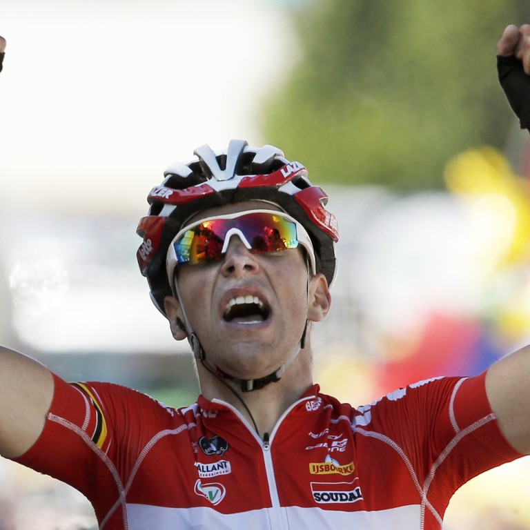 Win Win Besancon French Rider Tony Gallopin Breaks Away To Win 11th Stage Of Tour