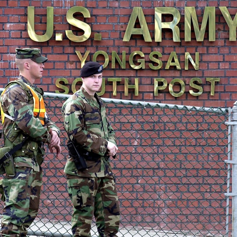 Curfew and alcohol ban for US air force personnel in South Korea