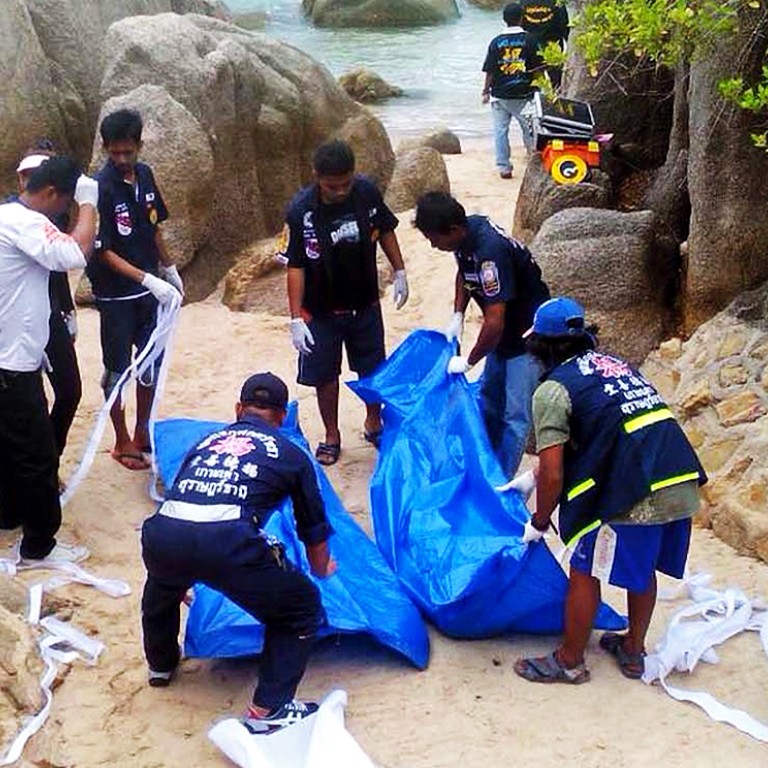 british tourist murdered in thailand