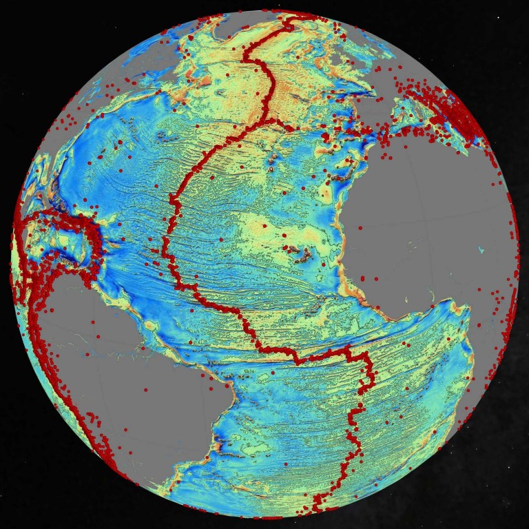 Seafloor Mapping From Space Massive Undersea Scars And Mountains Revealed By Satellite Mapping | South  China Morning Post