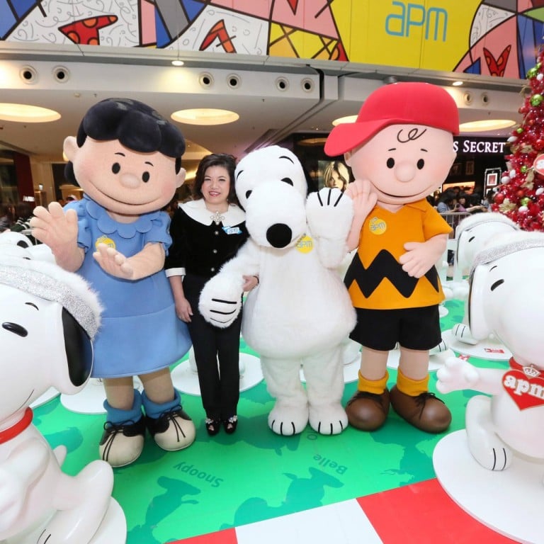 Malls adopt cartoon characters to create a festive shopping mood ...