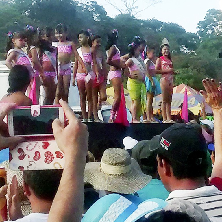 Private Nudist Pageant - Disgust at 'Little Miss Thong' swimsuit pageant for eight ...