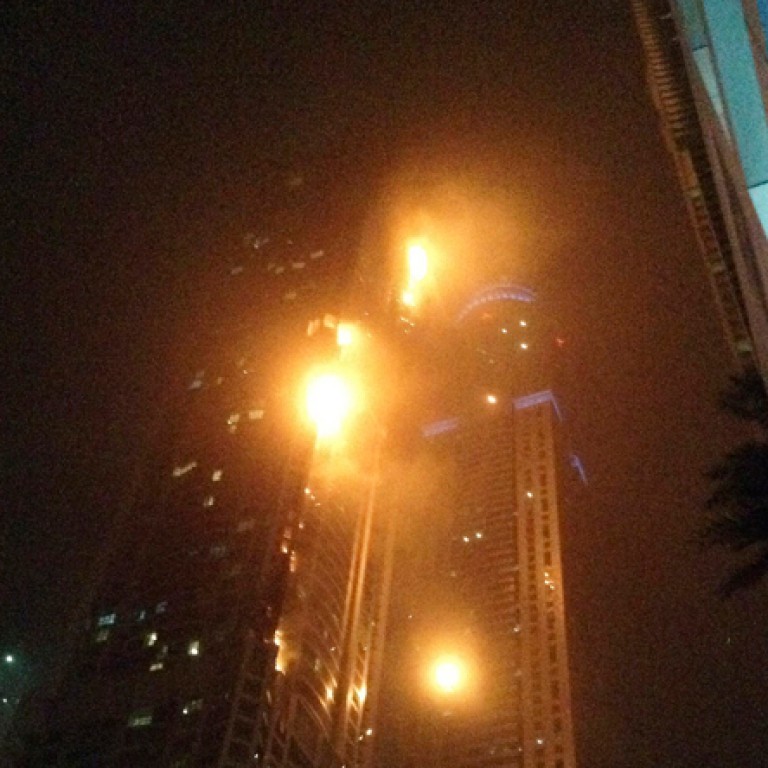 Hundreds evacuated as fire engulfs Dubai's 79storey Torch residential