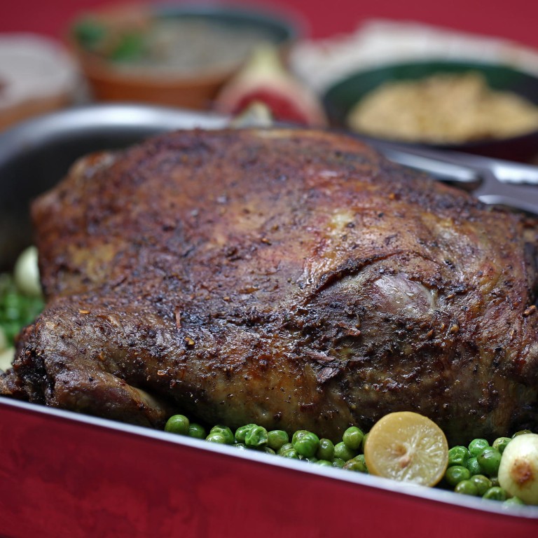 Susan Jung's recipe for slowcooked lamb shoulder with ras el hanout