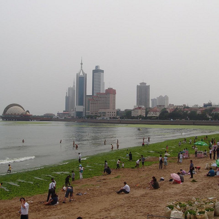 qingdao pollution