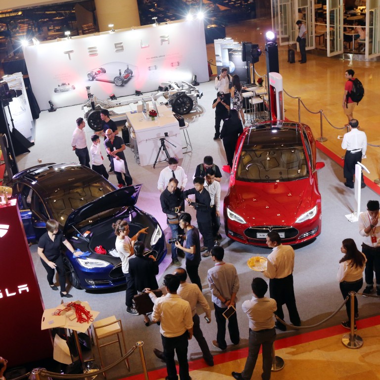 Tesla Model S P85d Luxury Performance Sedan Launches In Hong