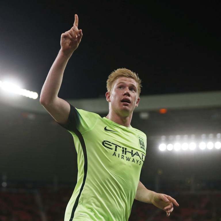 Kevin de Bruyne scores again for Manchester City as they cruise past