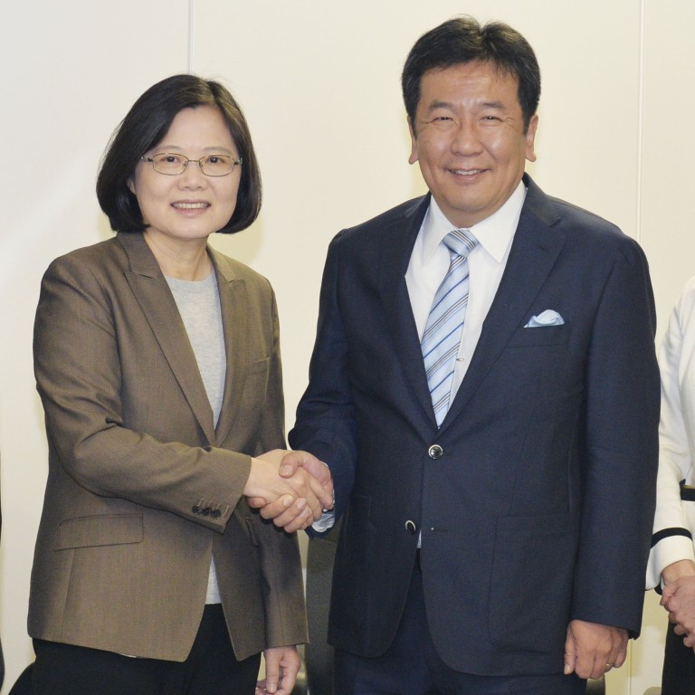 Taiwan Opposition Leader Tsai Ing Wen Alludes To Meeting Japan Cabinet Ministers During Tokyo Visit South China Morning Post