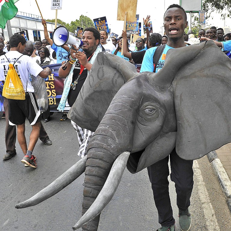 Hong Kong Elephant Walk Pushes To Protect Elephants Sharks And Pangolins South China Morning Post