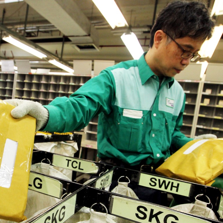 Postage rates in Hong Kong to go up to ‘reflect underlying costs