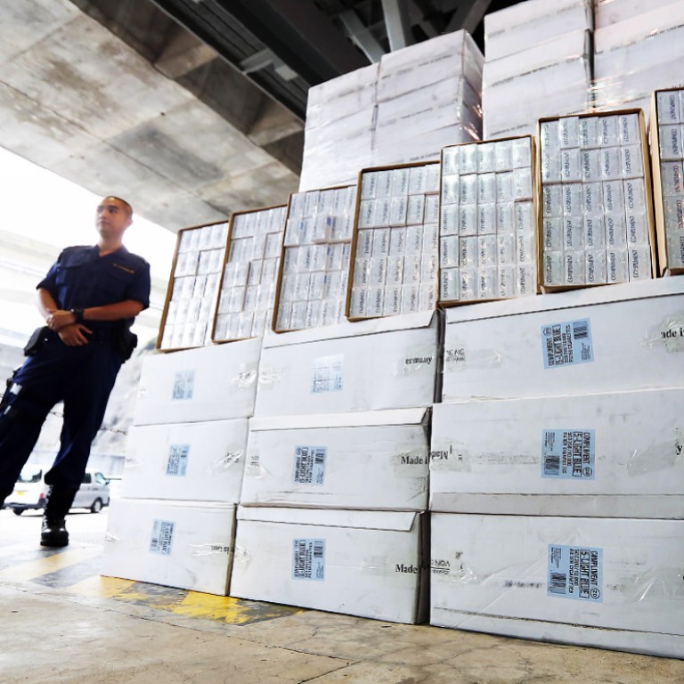 'War On Illicit Cigarettes Being Won': Haul Of HK$21 Million Worth Of ...