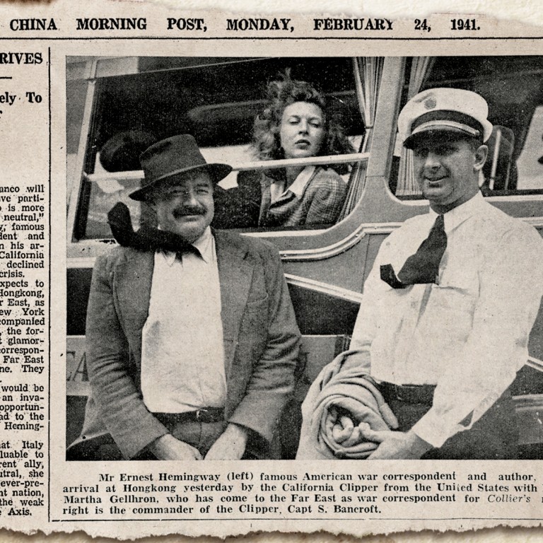 In Love And War A Hong Kong Honeymoon For Ernest Hemingway And Martha Gellhorn South China Morning Post