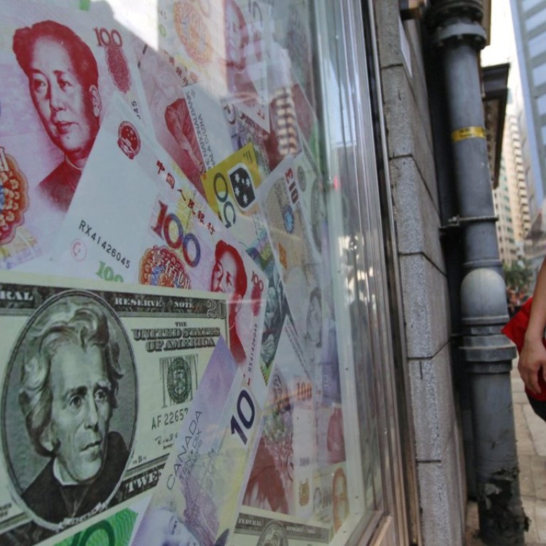 China S Offshore Yuan Hits Record Low As Currency Seen Falling 10 Per Cent In 2016 South China Morning Post